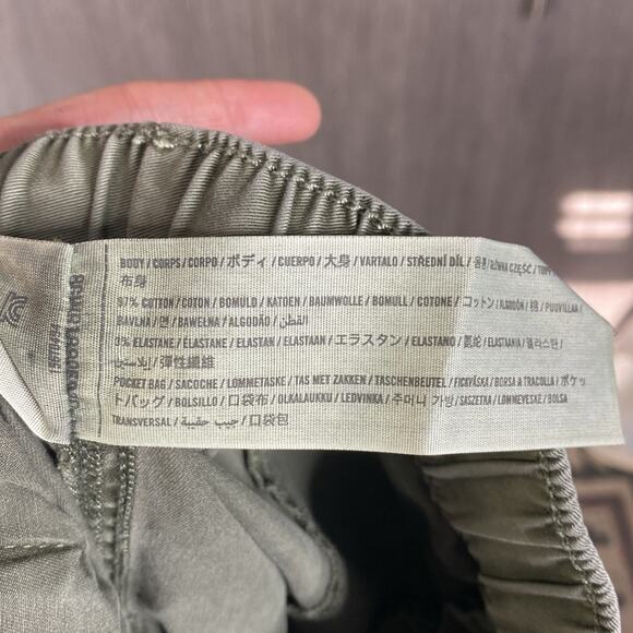 Abercrombie & Fitch Pull-On Wide Leg Cargo Pant in Green XXS - Picture 5 of 7